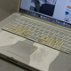 Illustration for article titled Laser-Etched Powerbook Ensures Hands Never Leave the Keyboard, Ever